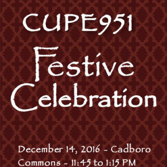CUPE 951 Holiday Social