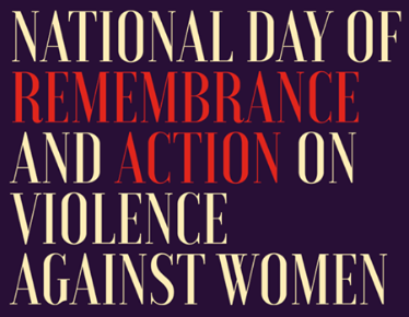 National Day of Remembrance and Action on Violence Against Women