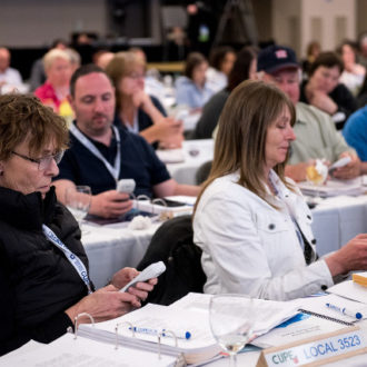 CUPE BC Convention elects new Executive Board for 2017-2019